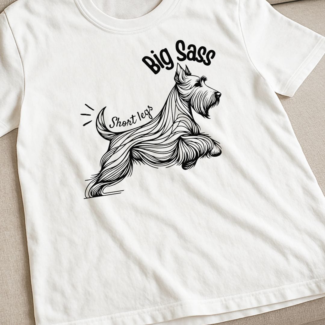 Big Sass Scottish Terrier T-Shirt
