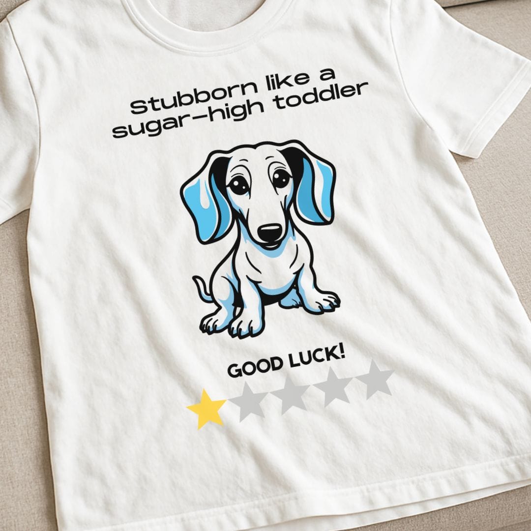One Star Dachshund Review T-Shirt