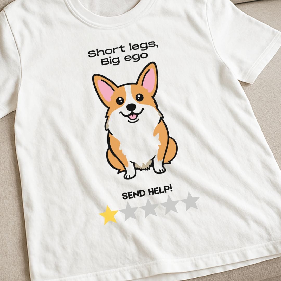 One Star Corgi Review T-Shirt