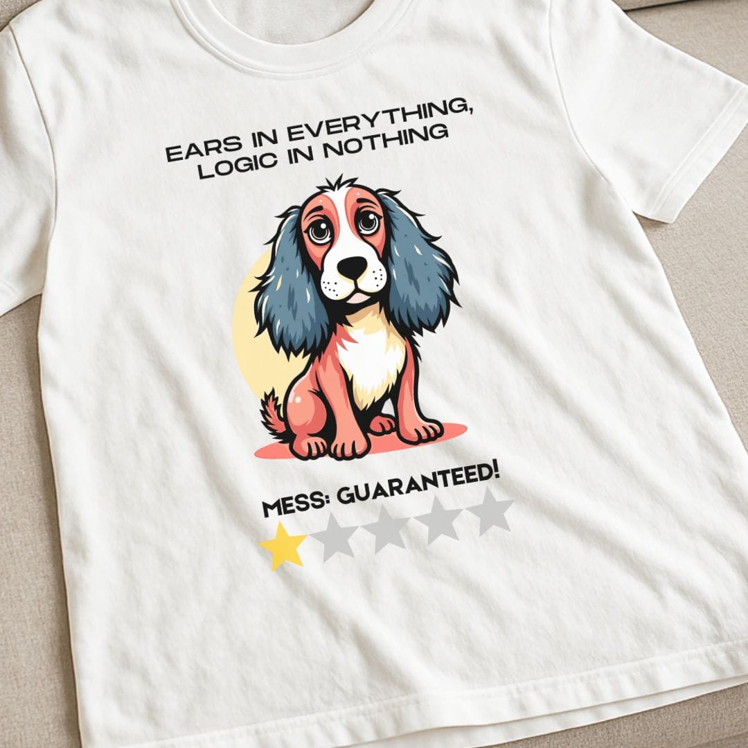 One Star Cocker Spaniel Review T-Shirt