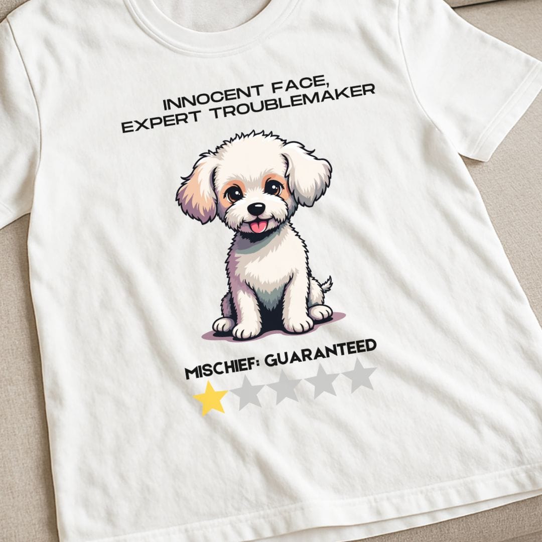 One Star Bichon Review T-Shirt