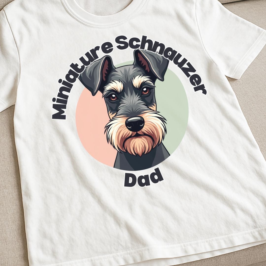 Schnauzer Dad T-Shirt