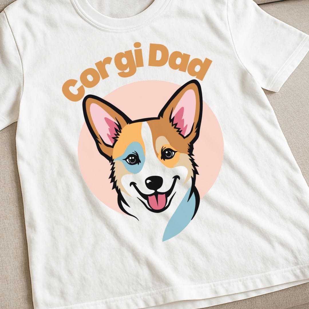 Corgi Dad T-Shirt