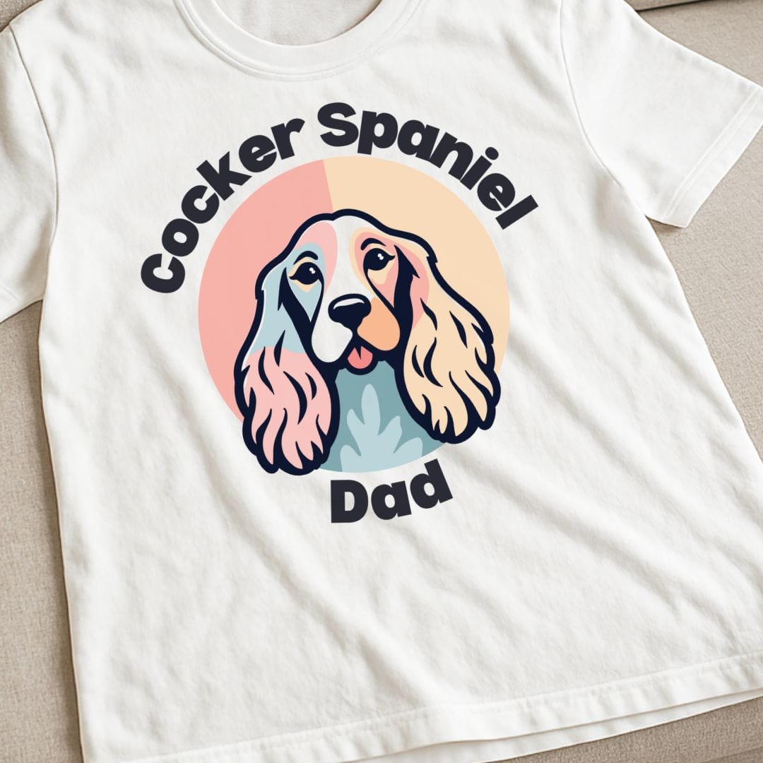 Cocker Spaniel Dad T-Shirt