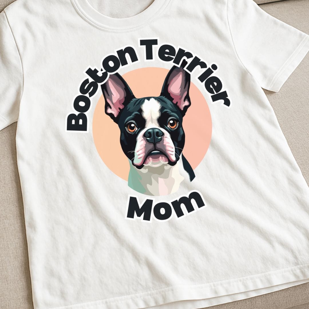 Boston Terrier Mom T-Shirt