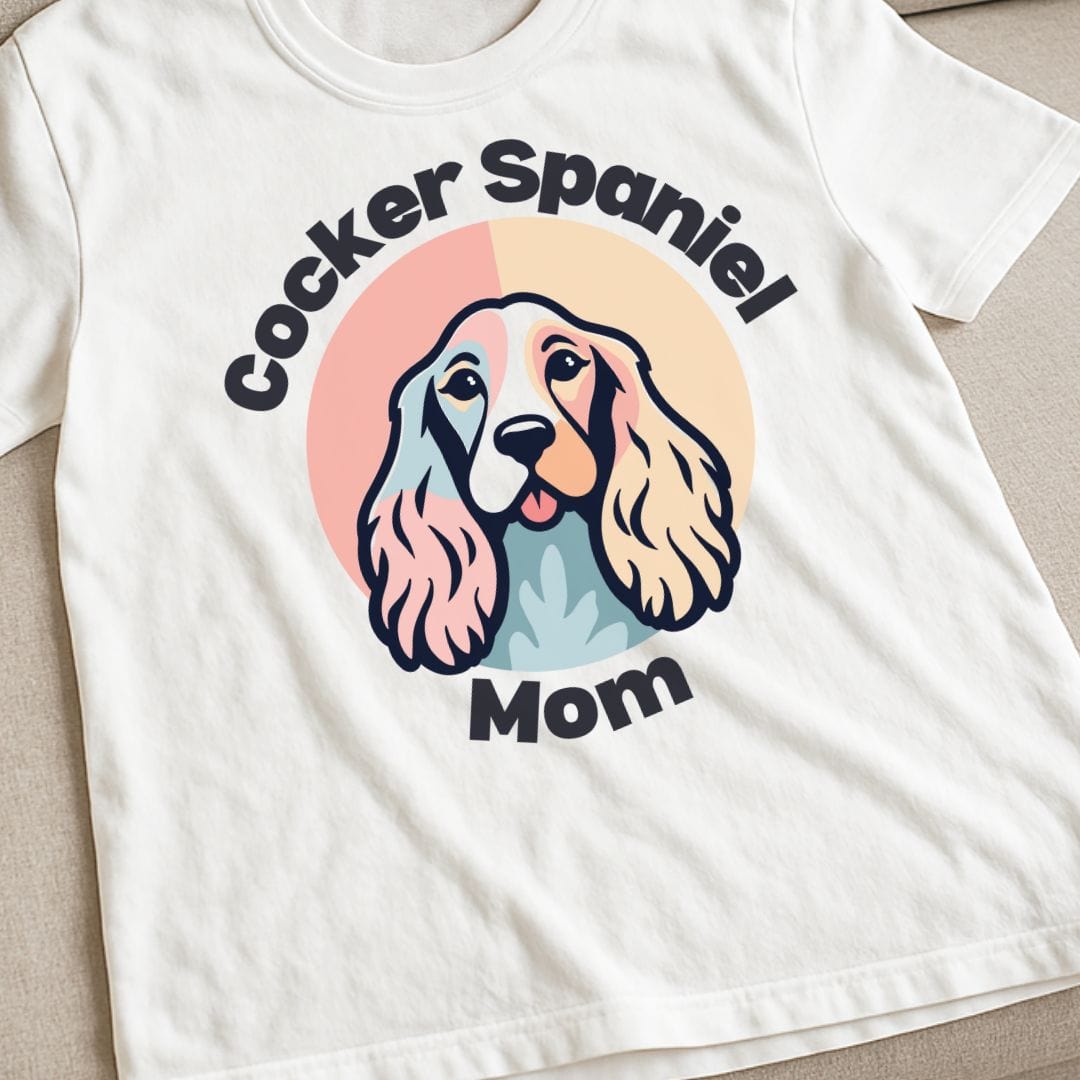 Cocker Spaniel Mom T-Shirt