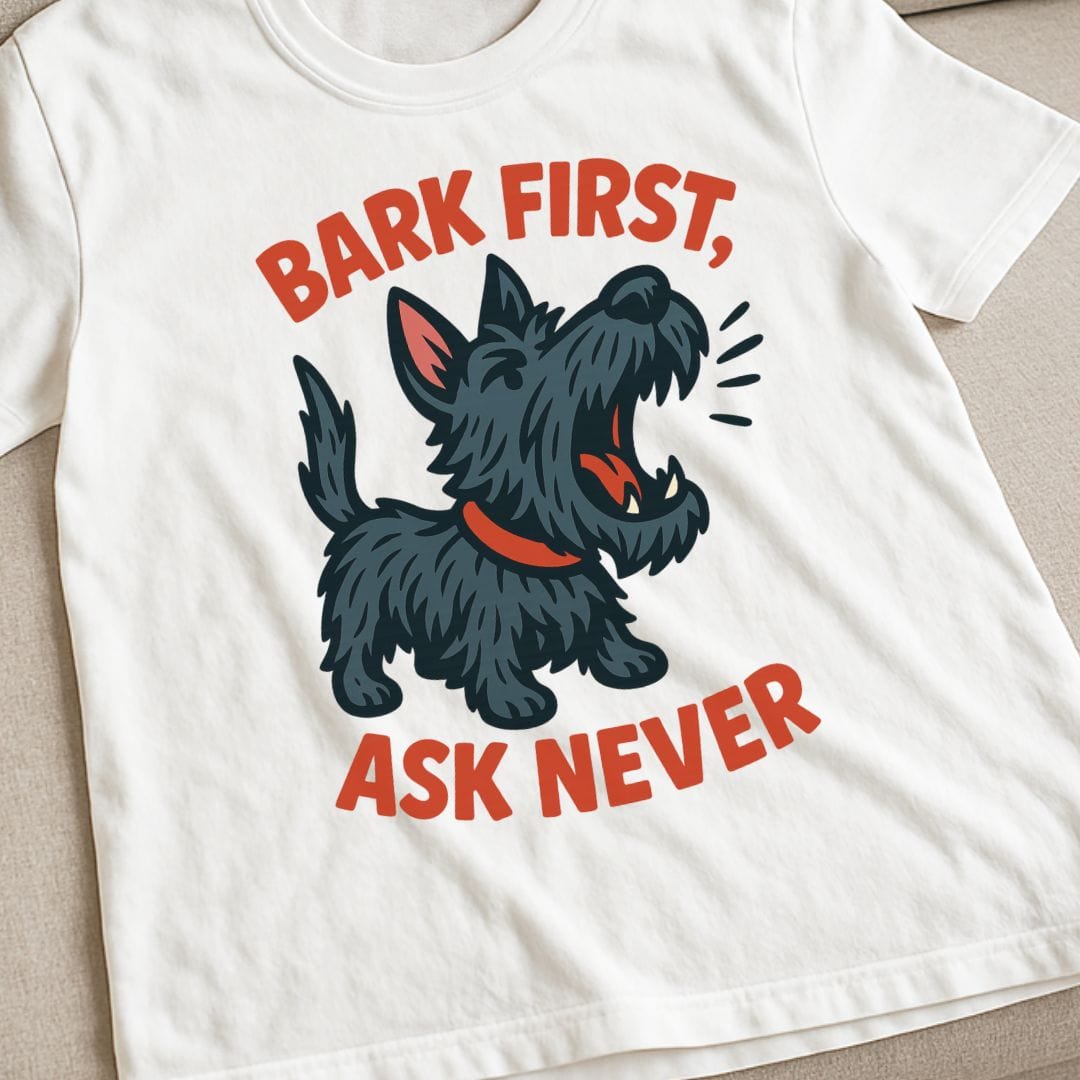 Asks Never Scottie T-Shirt