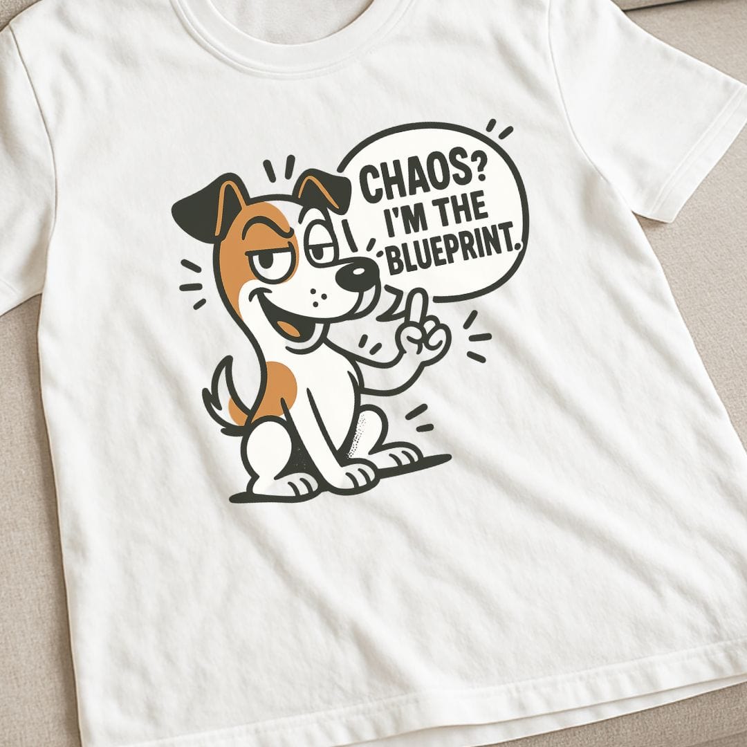 Jack Russell Blueprint T-Shirt