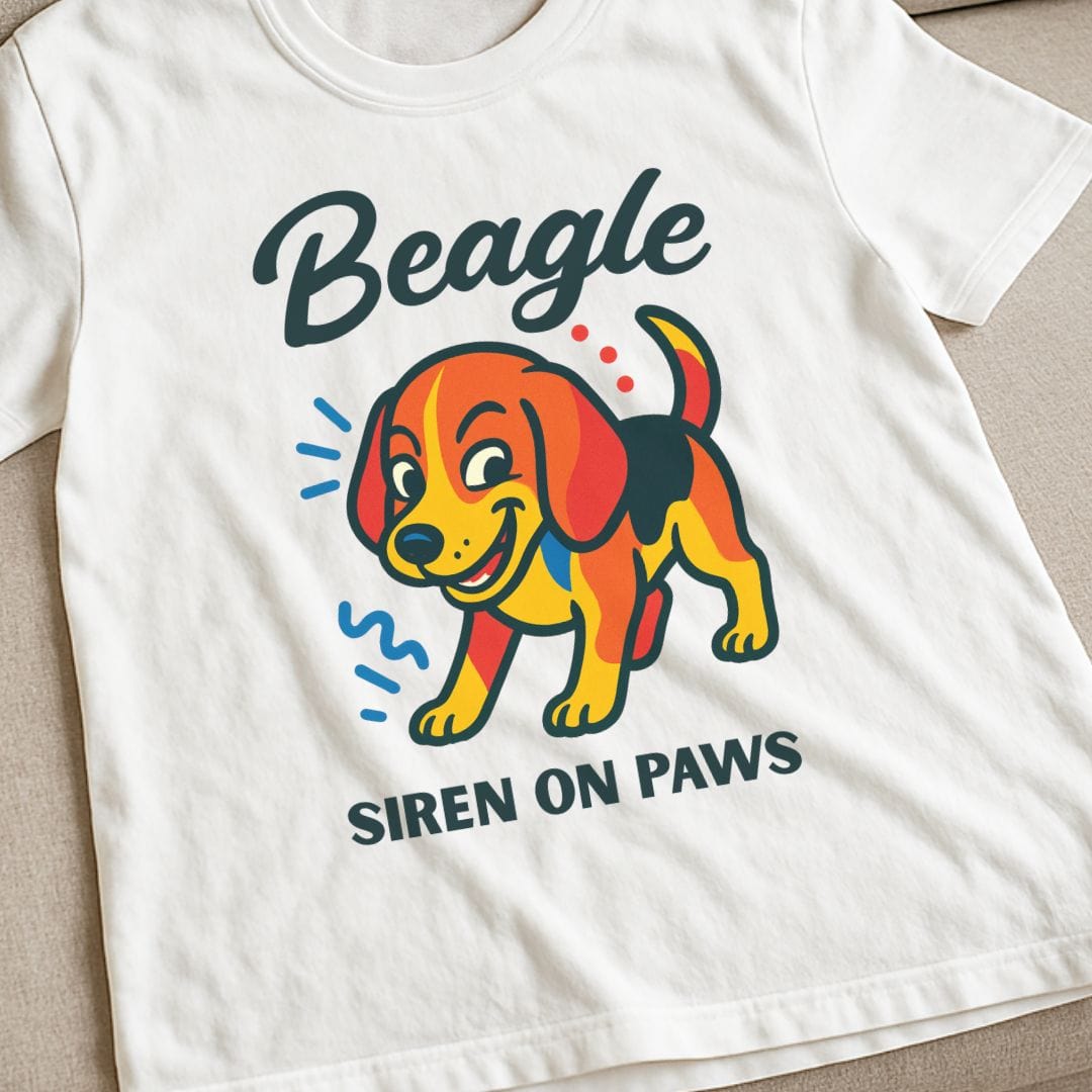 Siren on Paws Beagle T-Shirt