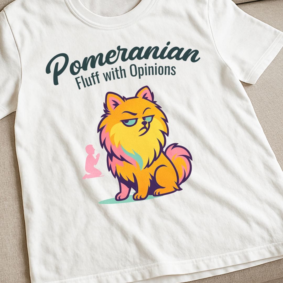 Pomeranian Opinions T-Shirt