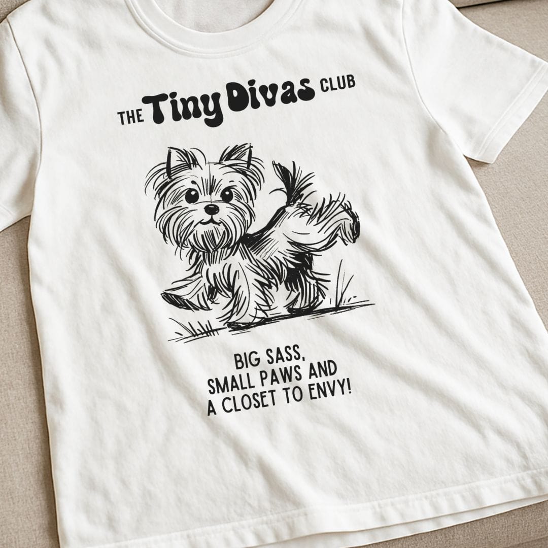 Yorkie Divas T-Shirt
