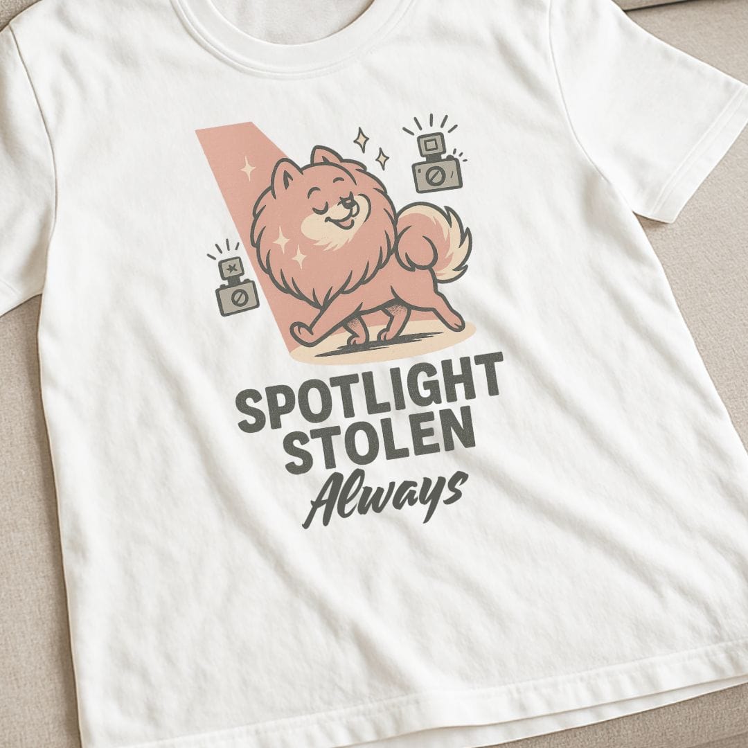 Pomeranian Spotlight T-Shirt