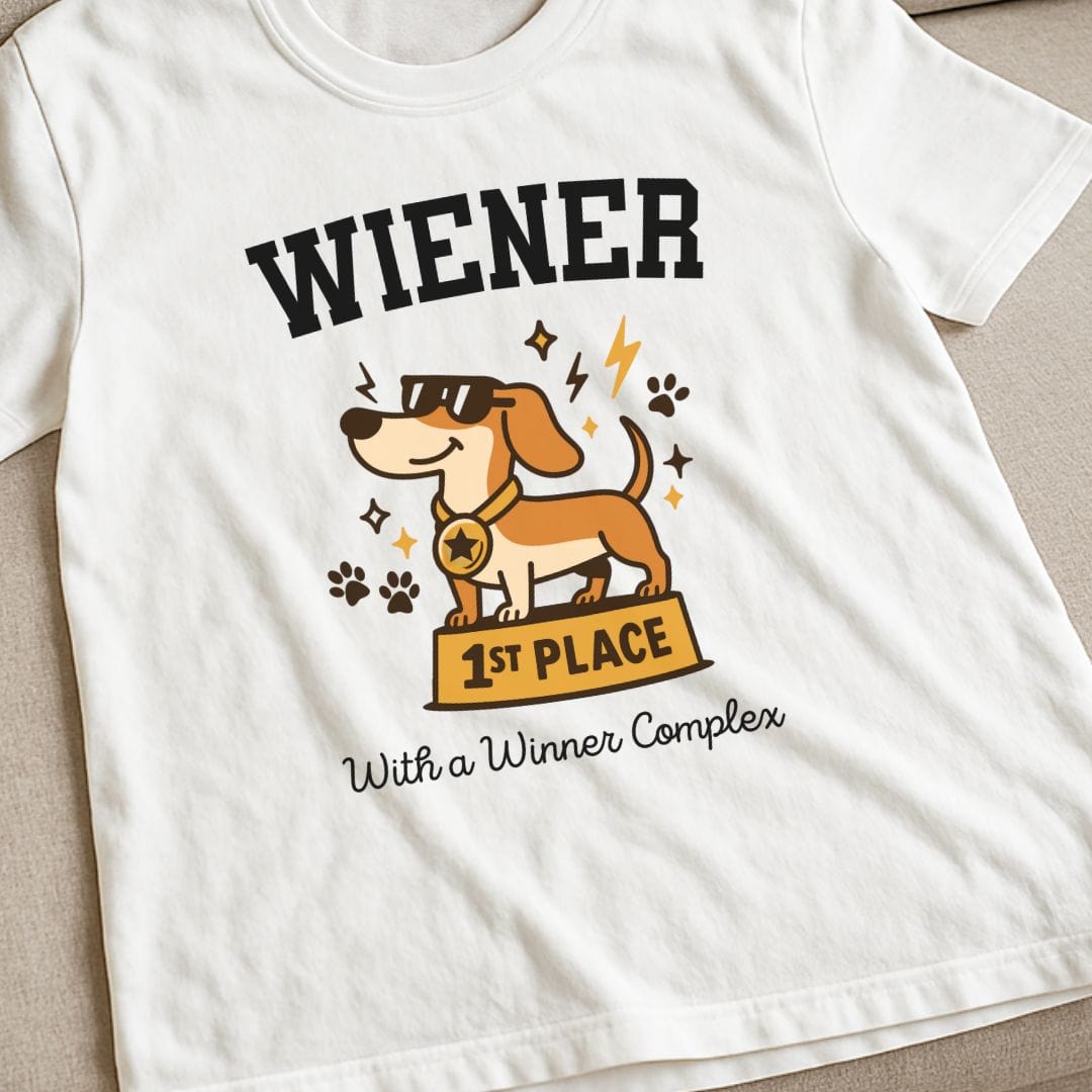 Wiener With a Winner T-Shirt