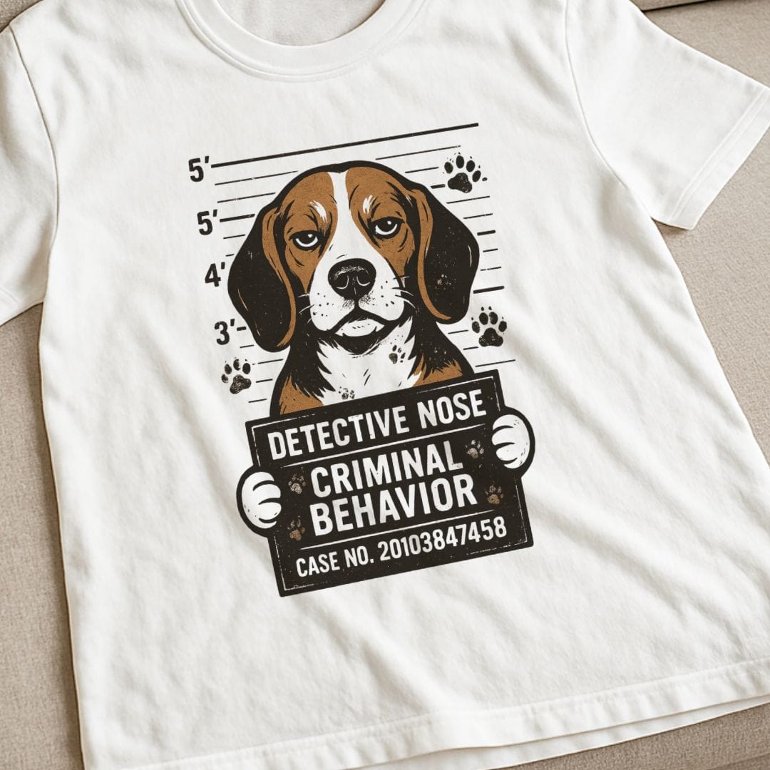 Criminal Beagle T-Shirt