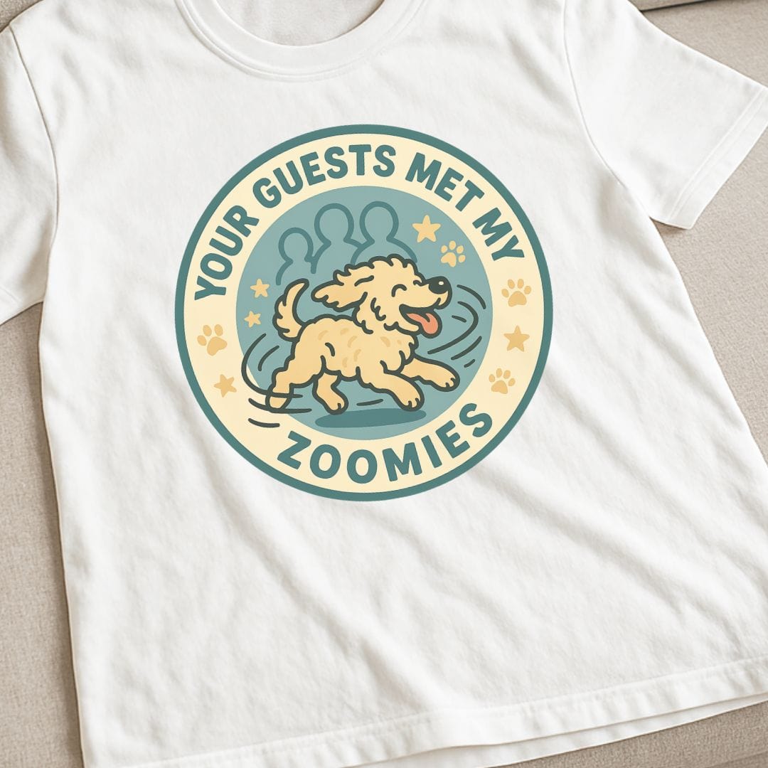 Goldendoodle Meet My Zoomies T-Shirt