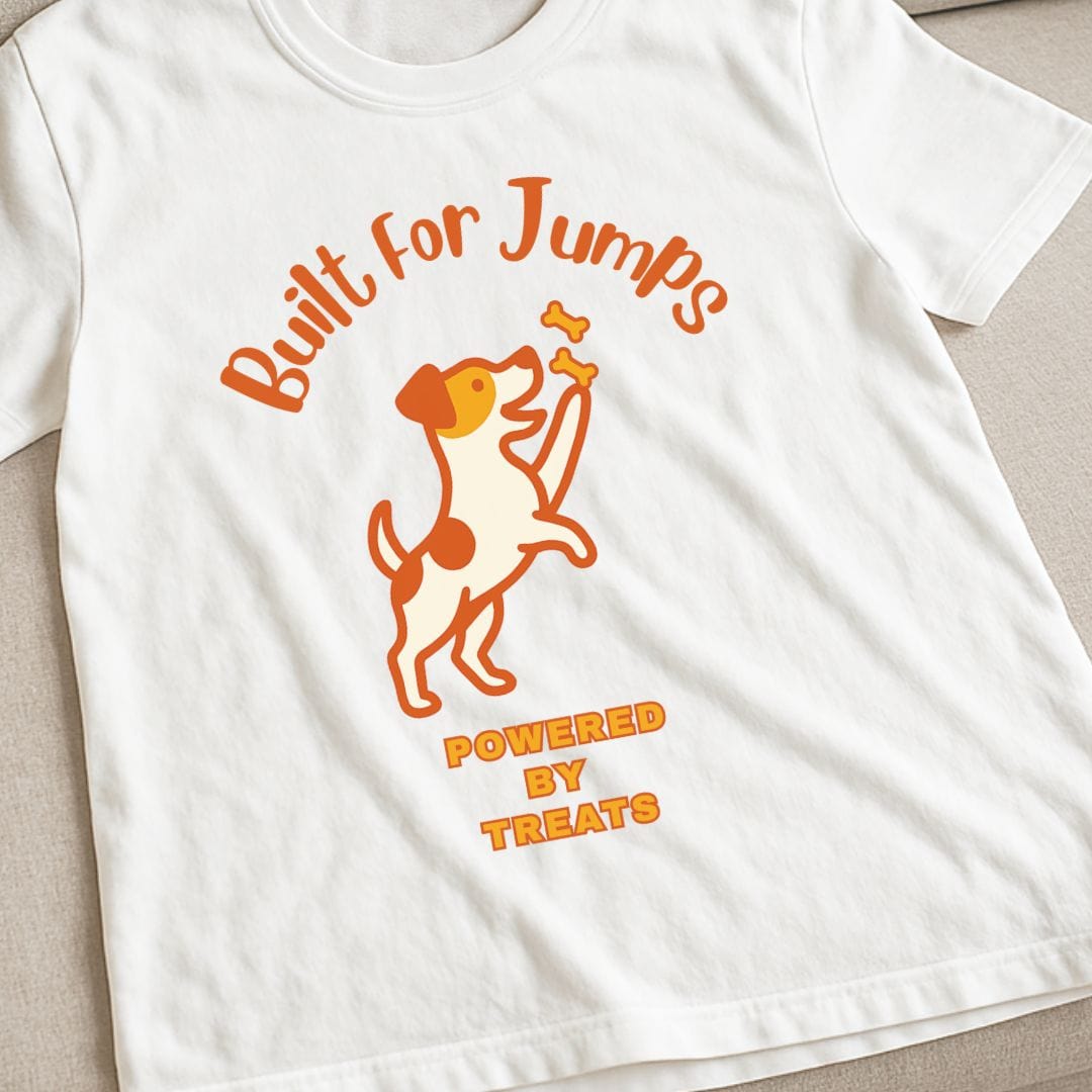 Jack Russell Powered By Treats T-Shirt