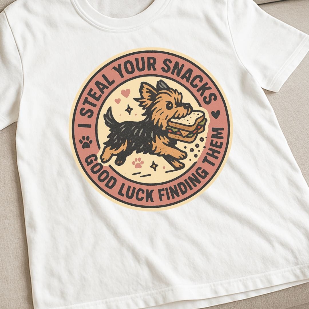 Yorkie Snacks T-Shirt