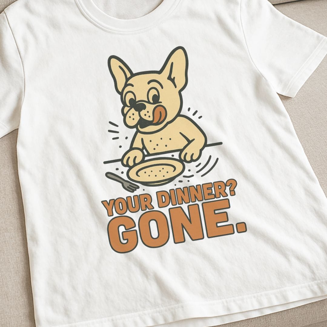 Frenchie Dinner T-Shirt
