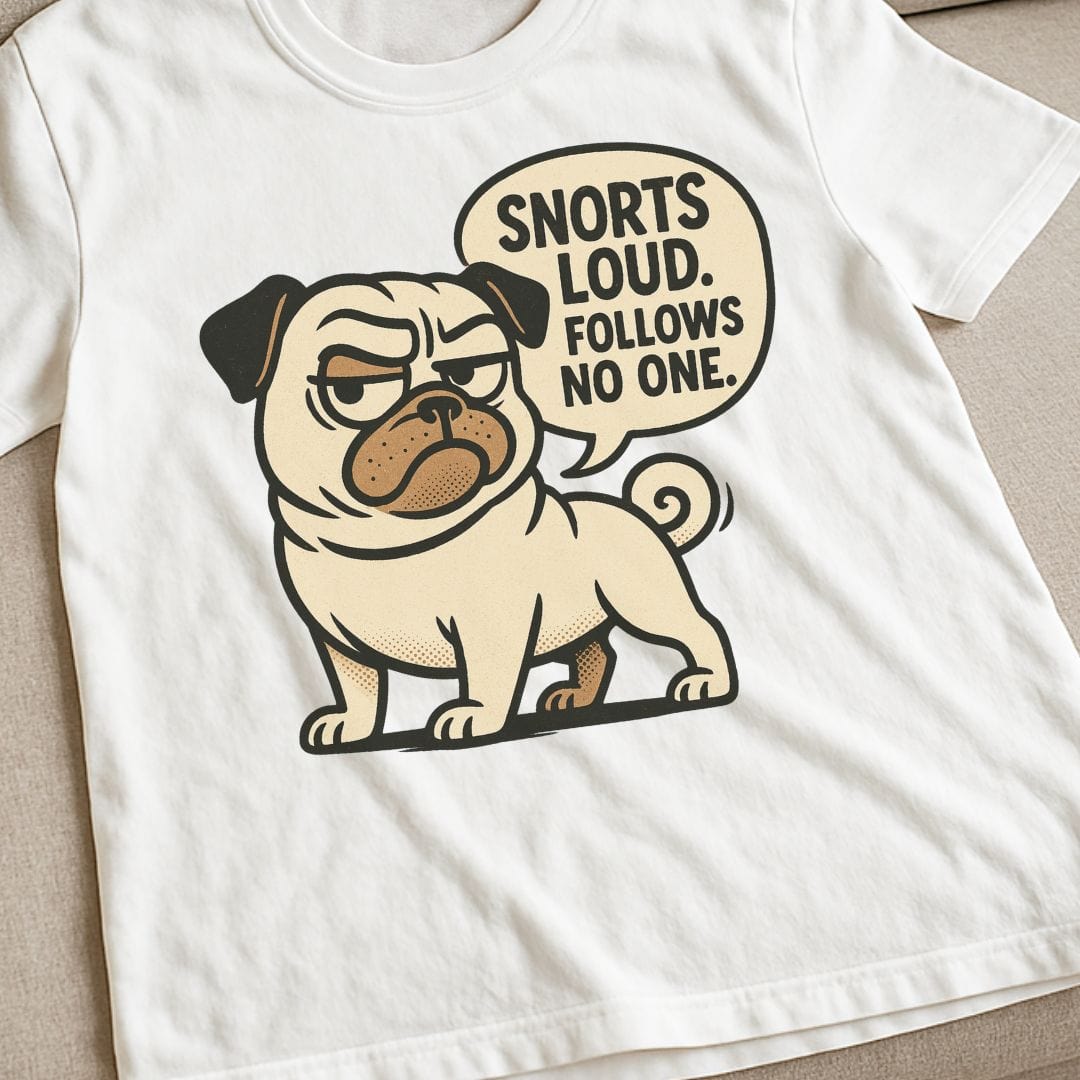 Pug Snorts T-Shirt
