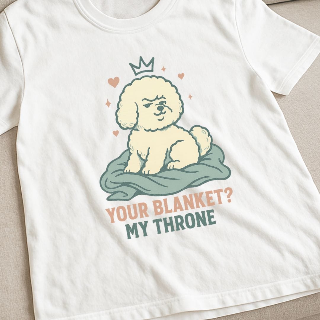 Bichon Throne T-Shirt