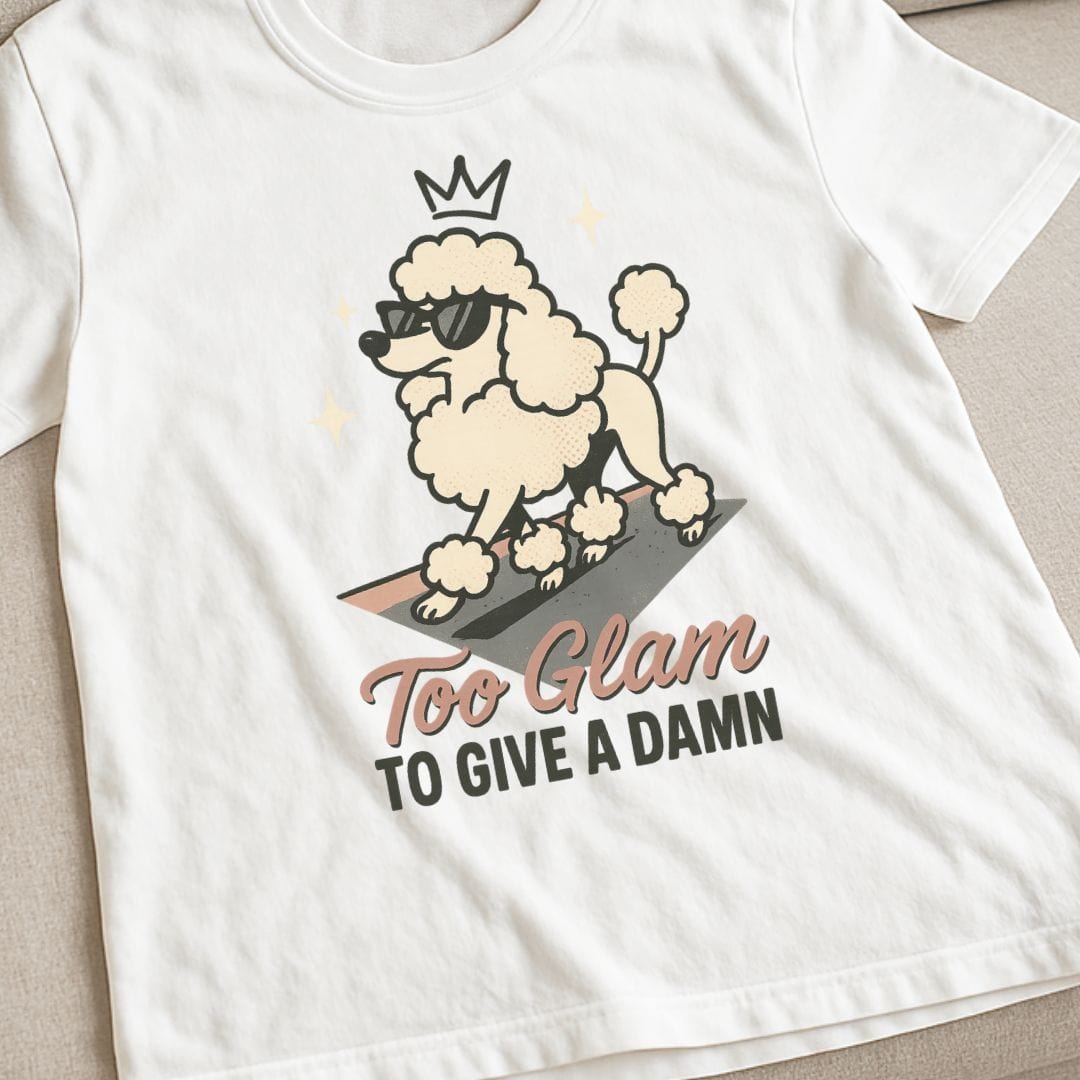 Poodle Glam T-Shirt