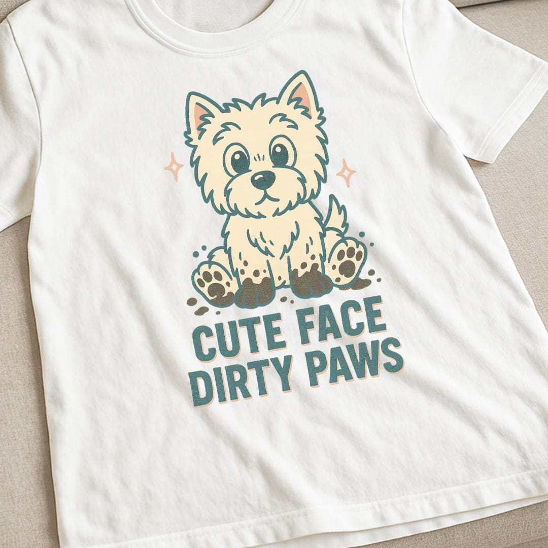 Westie Cute Face T-Shirt