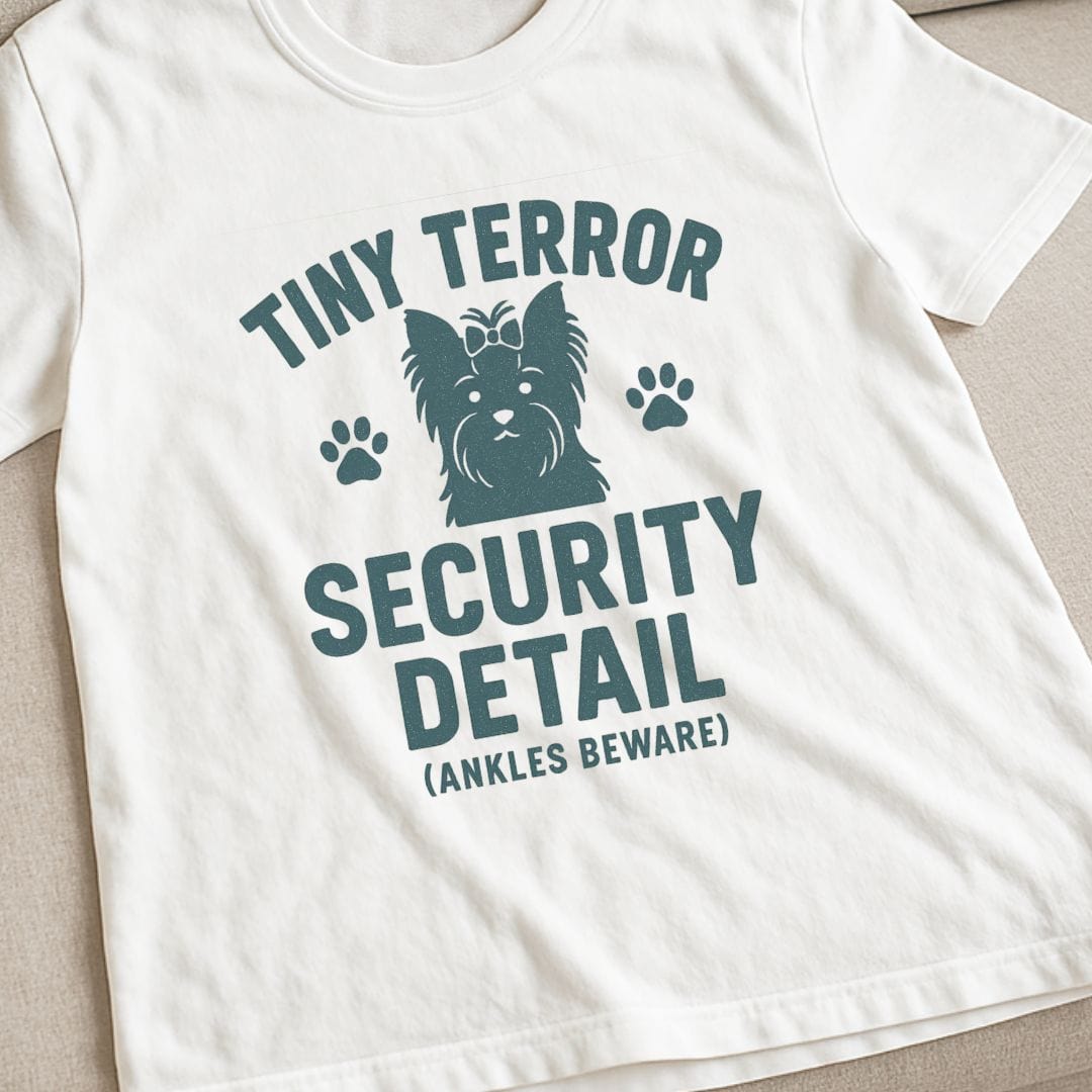 Yorkie Tiny Terror T-Shirt