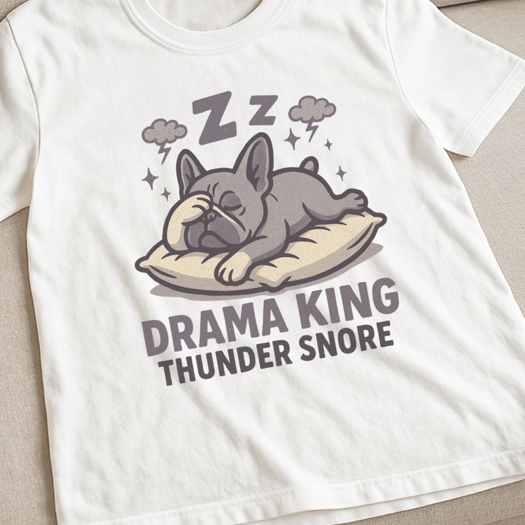 Frenchie Drama King T-Shirt