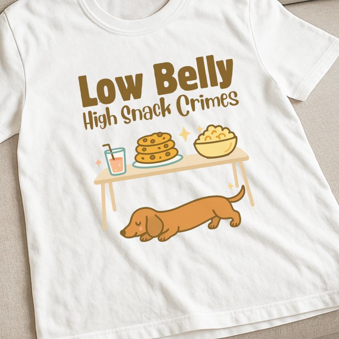 Dachshund Snack Crimes T-Shirt