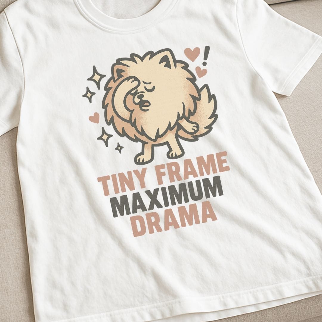Max Pom Drama T-Shirt