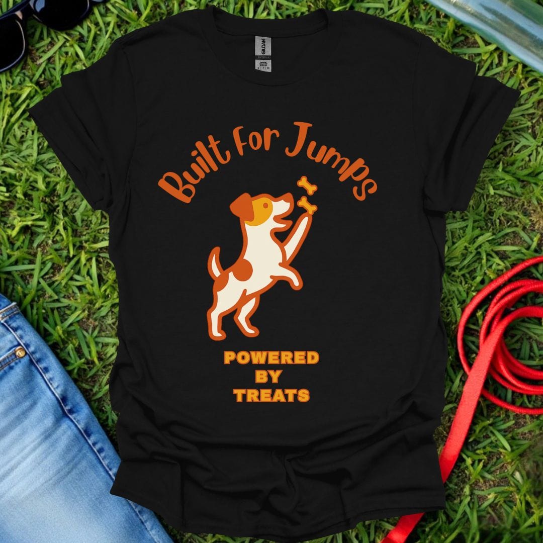 Jack Russell Powered By Treats T-Shirt