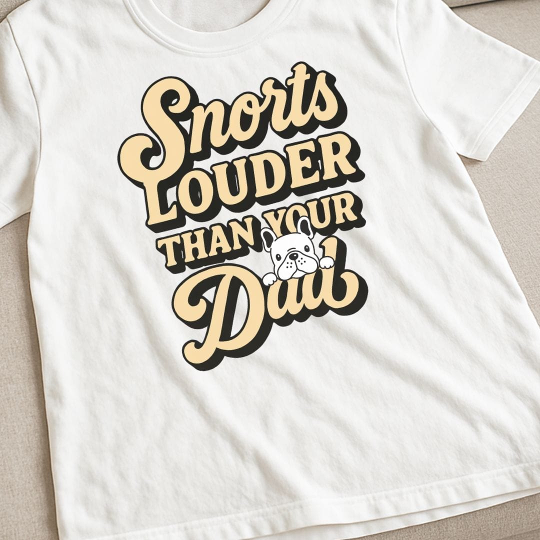 Frenchie Snorts T-Shirt