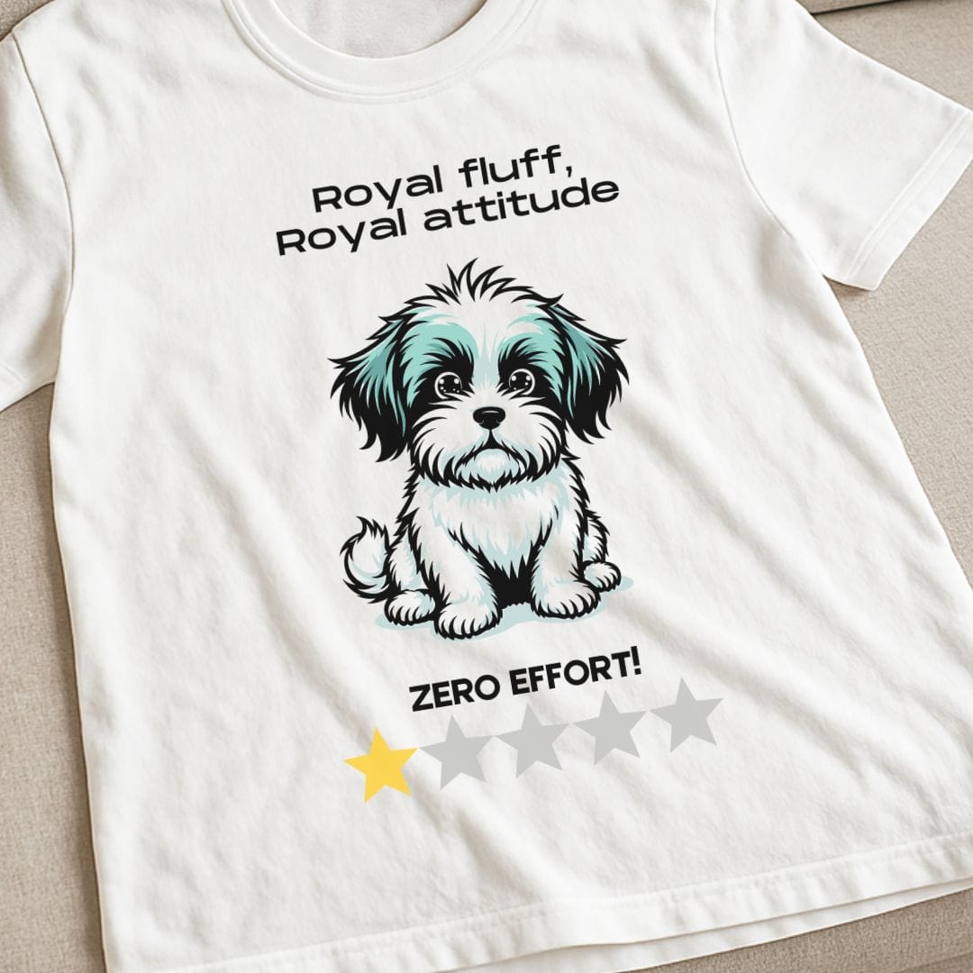 One Star Shih Tzu Review T-Shirt