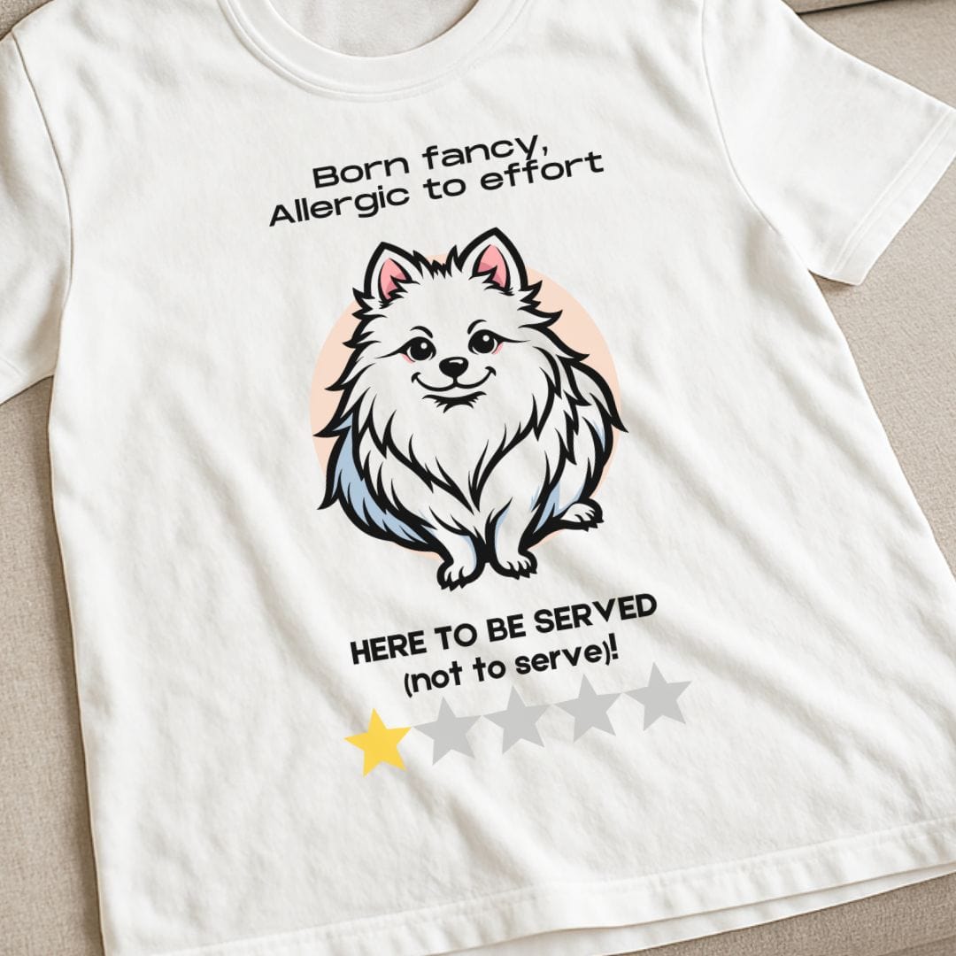 One Star Pomeranian Review T-Shirt