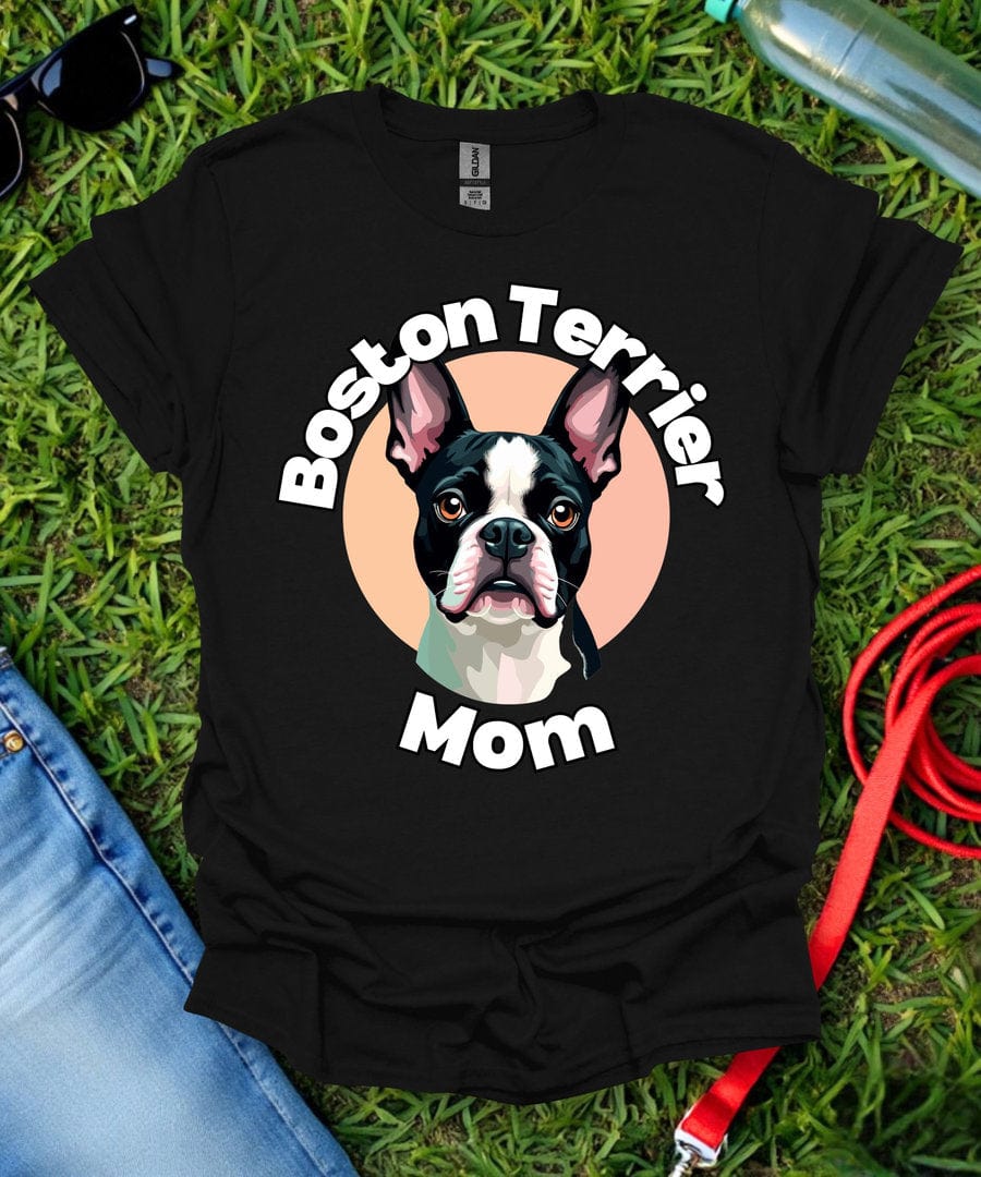 Boston Terrier Mom T-Shirt