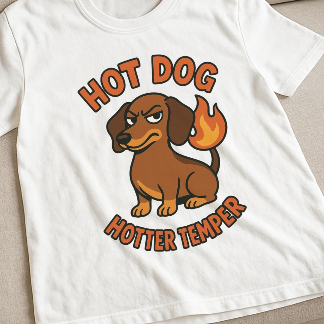 Hot Temper Dachshund T-Shirt