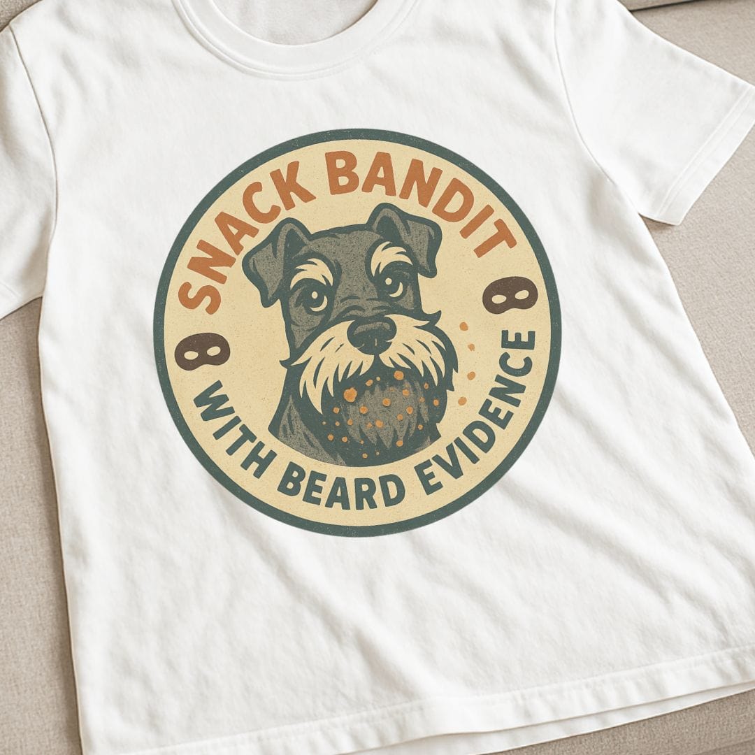 Schnauzer Snack Bandit T-Shirt
