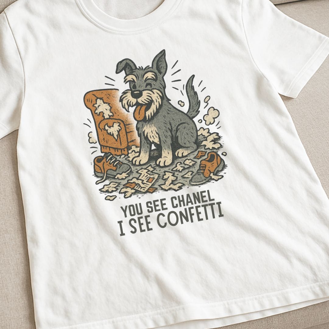 Schnauzer Confetti T-Shirt