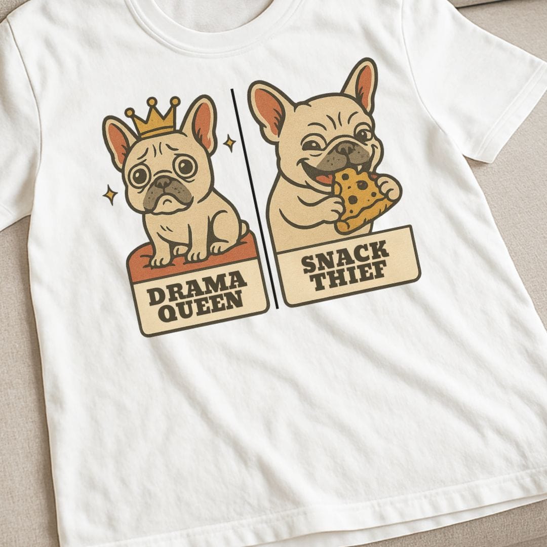 Frenchie Drama Queen T-Shirt