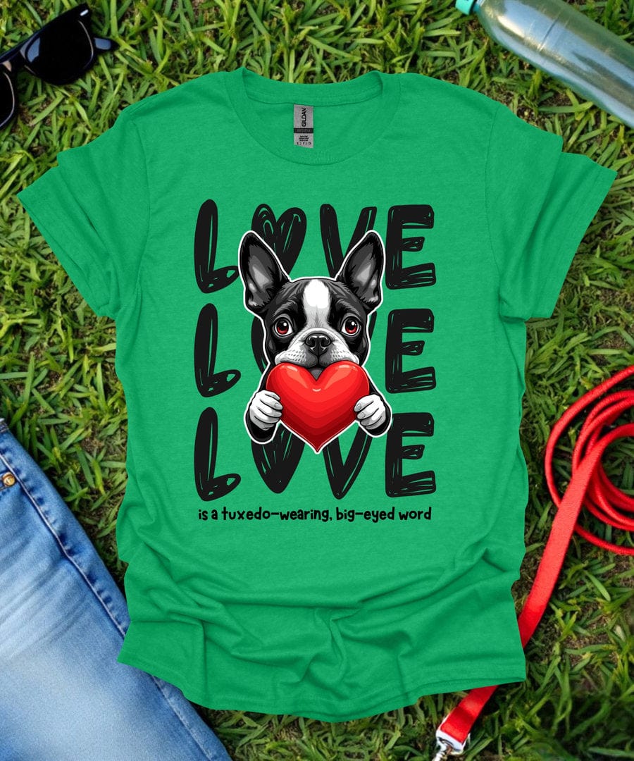 Boston Terrier Love T-Shirt