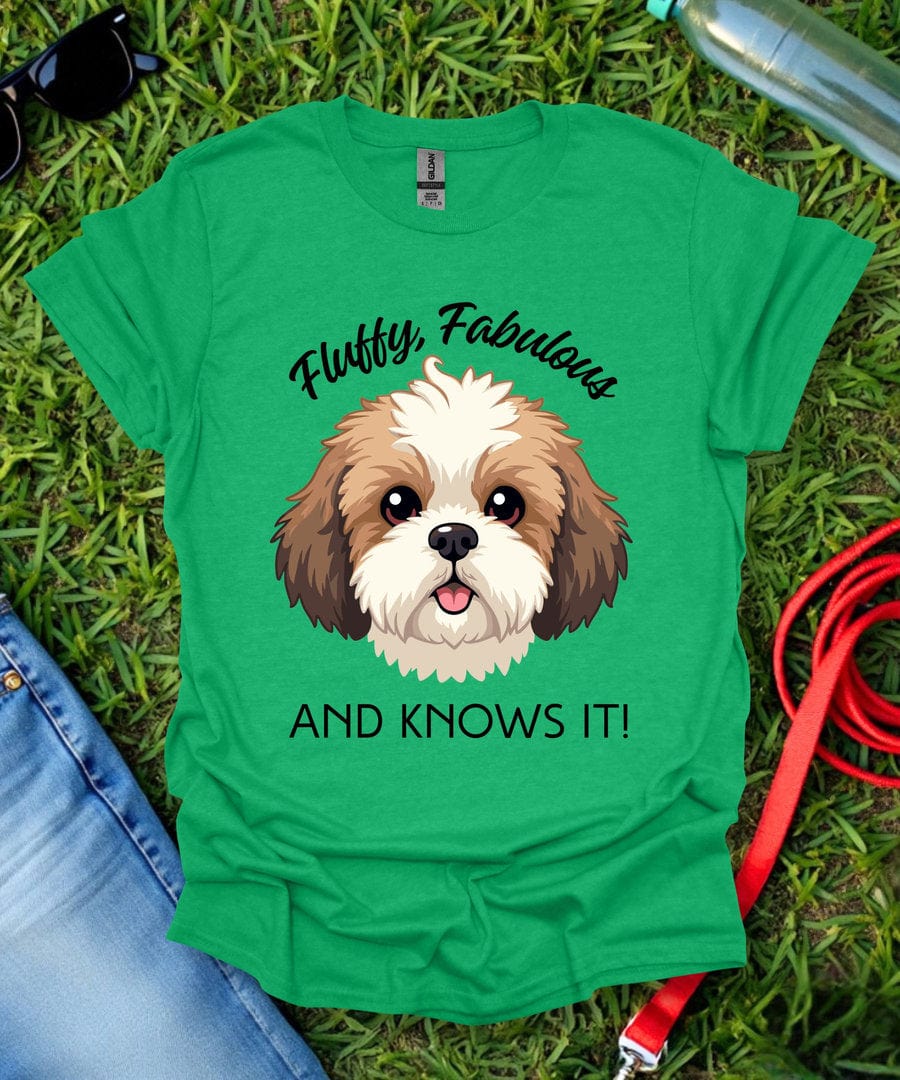 Fluffy Fabulous Shih Tzu T-Shirt