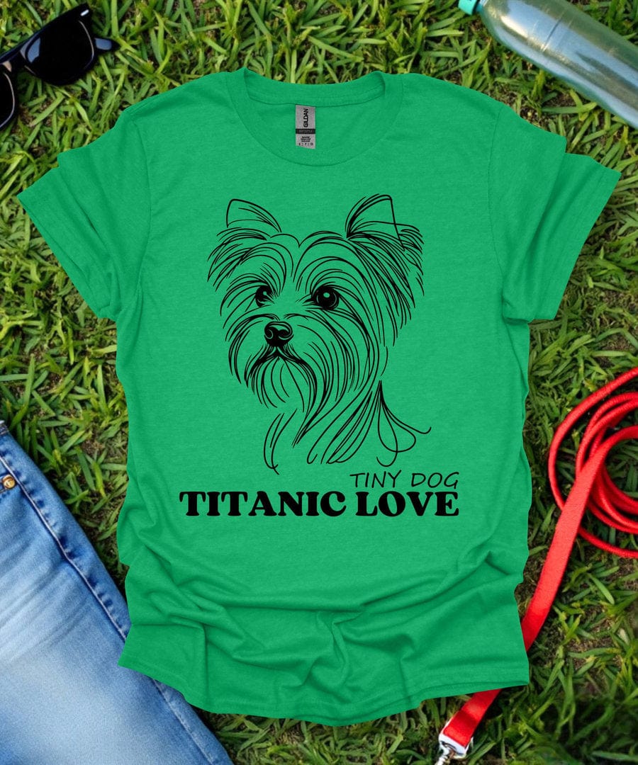 Titanic Love Yorkie T-Shirt