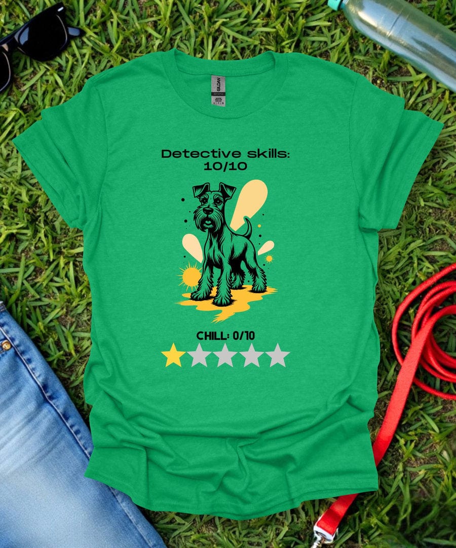 One Star Mini Schnauzer Review T-Shirt