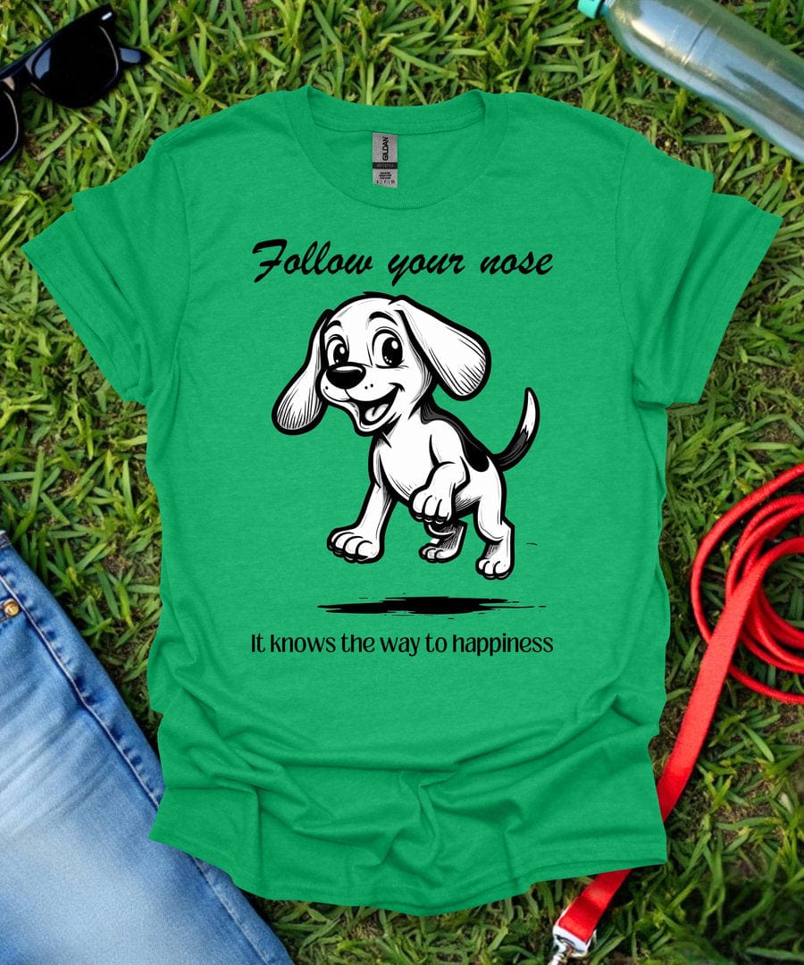 Follow Your Nose Beagle T-Shirt