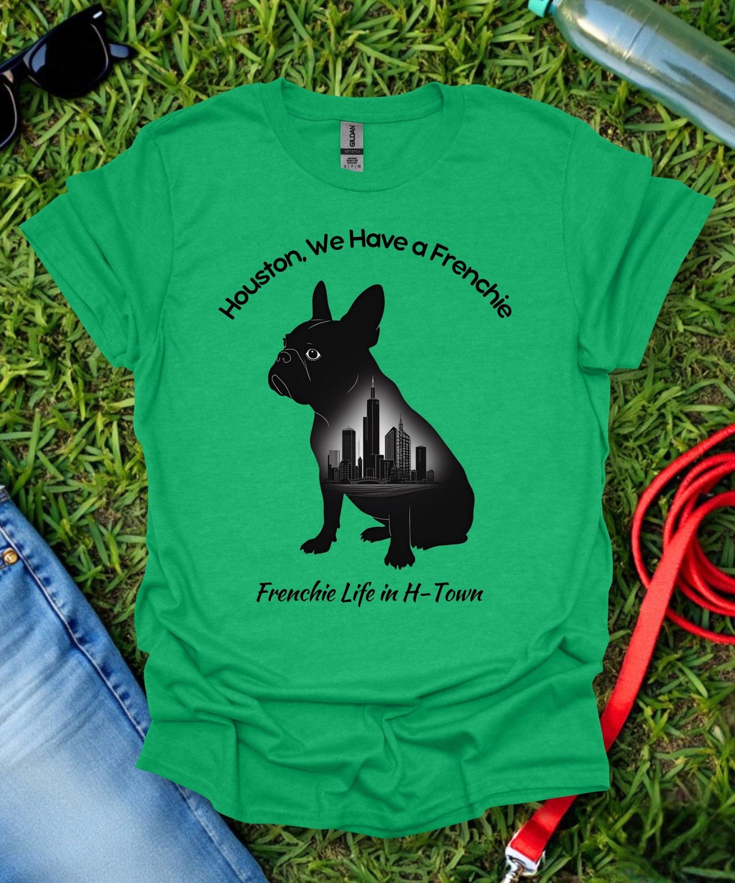 Frenchie in Houston T-Shirt