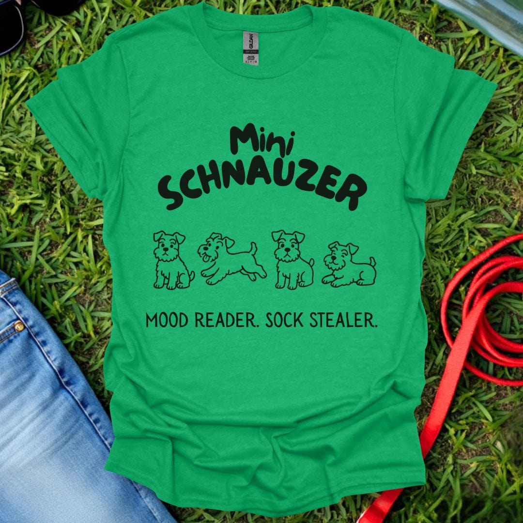Sock Stealer Schnauzer T-Shirt