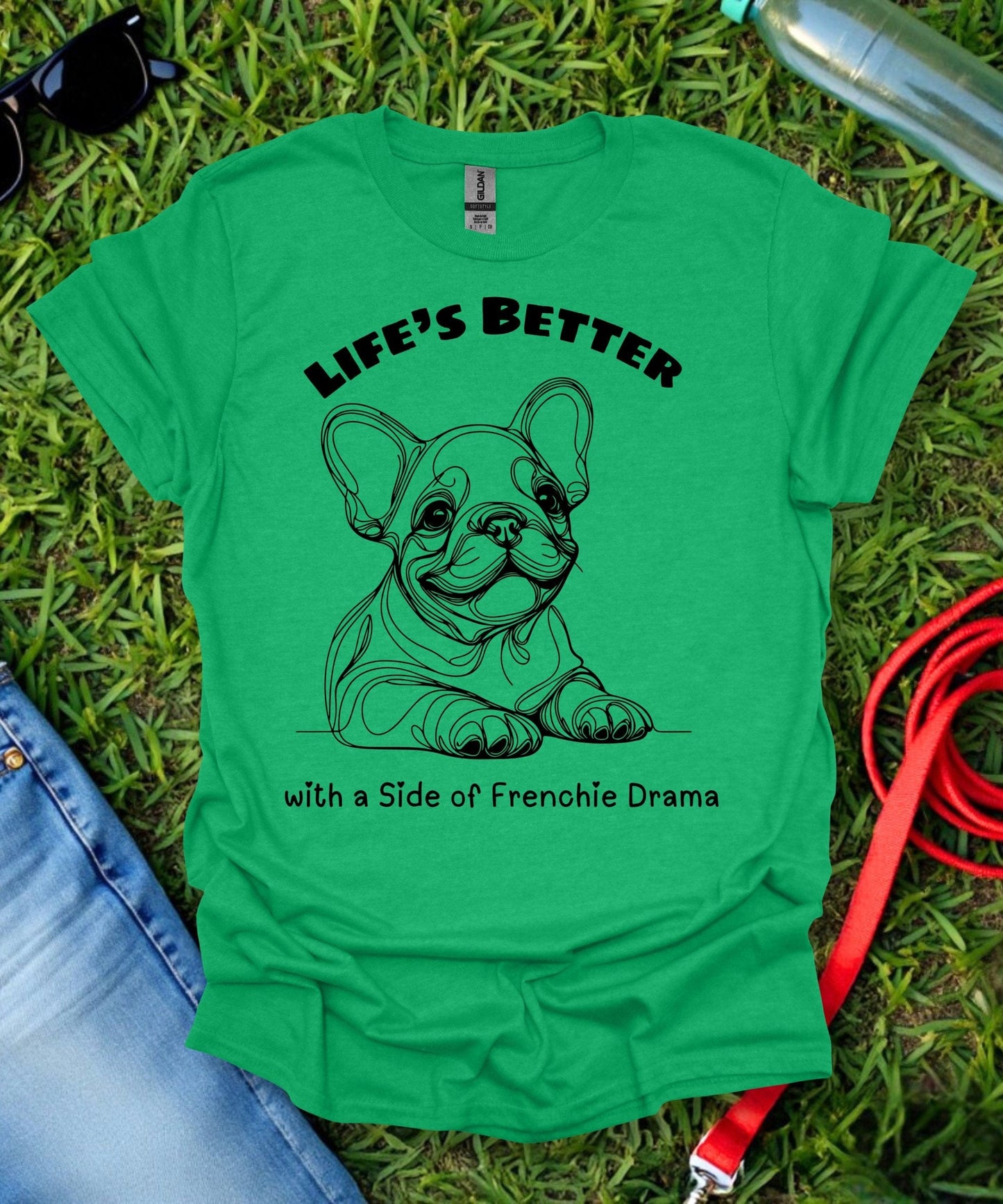 Life's Better French Bulldog T-Shirt