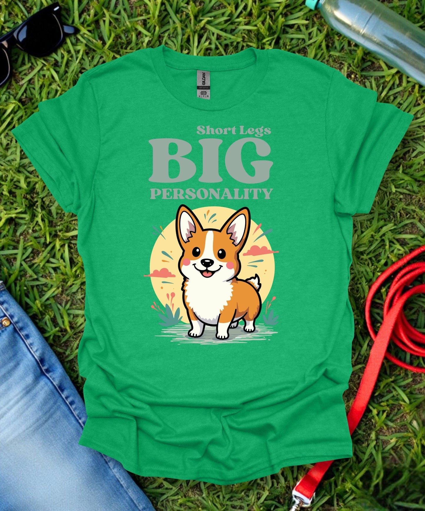 Short Legs Big Personality Corgi T-Shirt