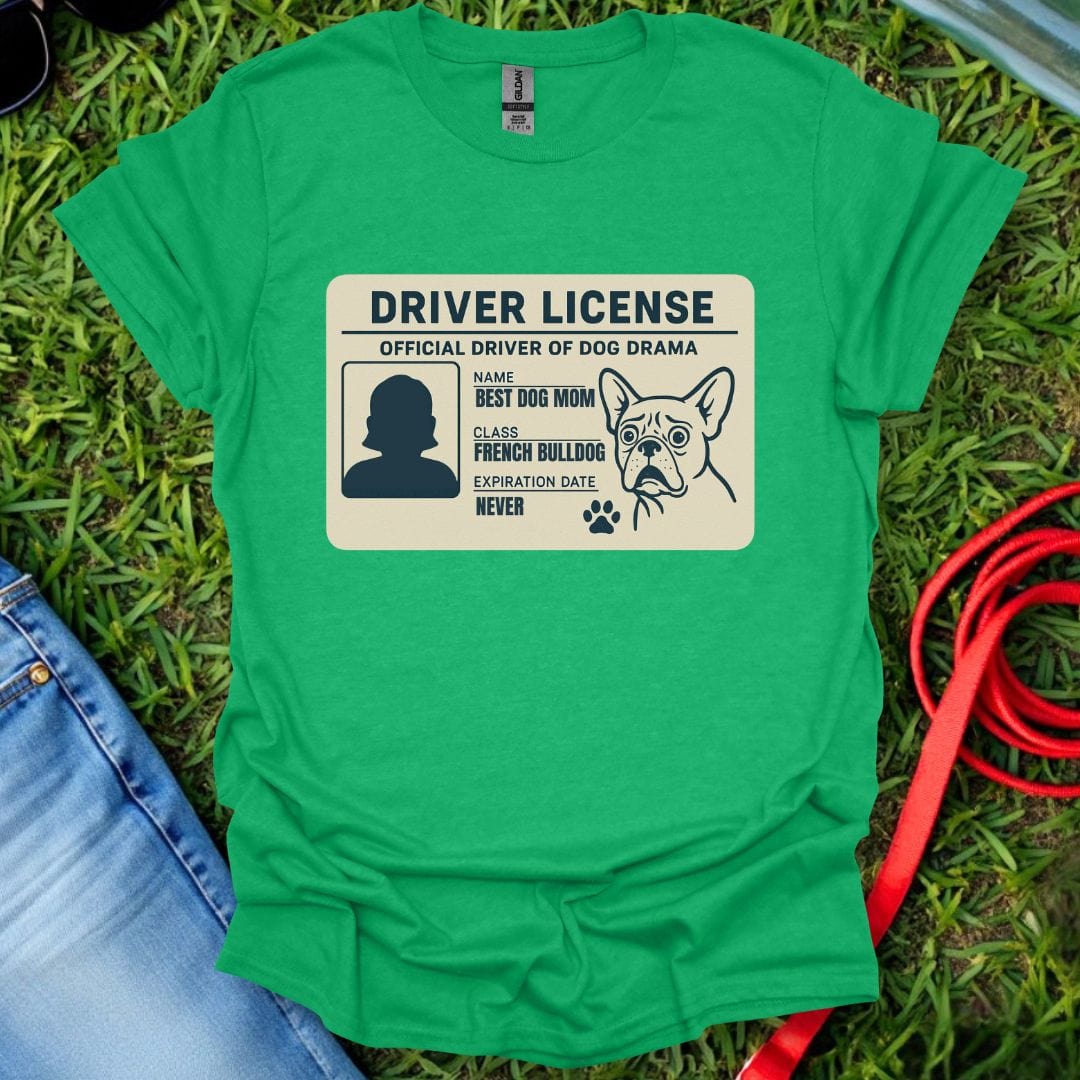 Frenchie License T-Shirt