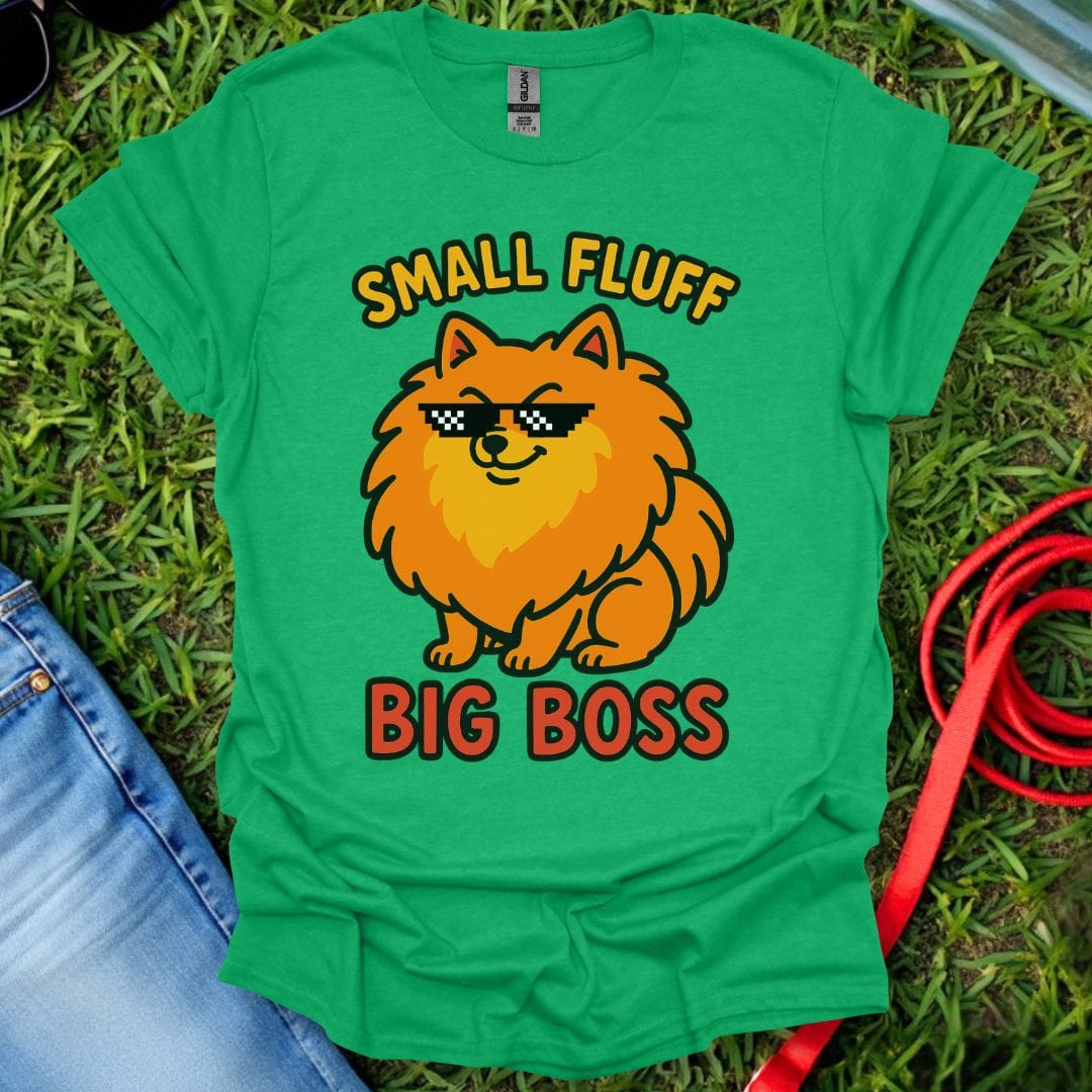 Pomeranian Big Boss T-Shirt